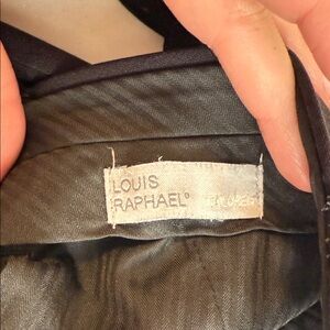 Louis Raphael Charcoal Tailored Trousers